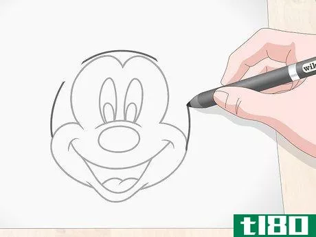 Image titled Draw Mickey Mouse Step 8