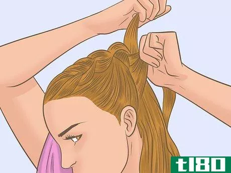 Image titled French Braid Short Hair Step 20