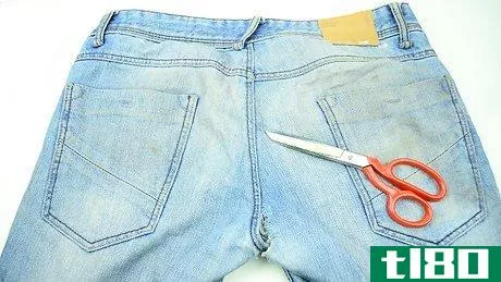 如何修好你牛仔裤的裤裆洞(fix the crotch hole in your jeans)