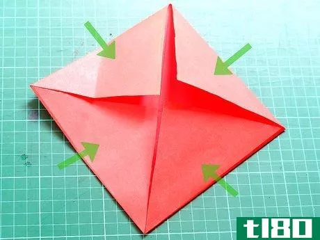 Image titled Fold a Simple Origami Flower Step 4