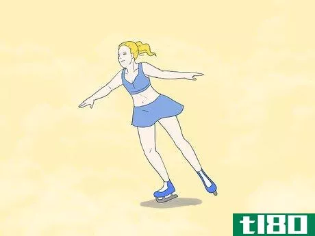 Image titled Do a One Foot Spin in Figure Skating Step 9