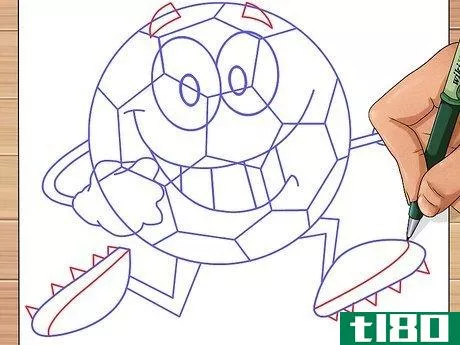 Image titled Draw a Soccer Ball Step 23