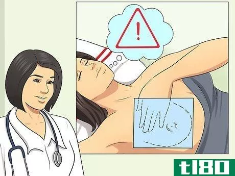 如何做乳房自我检查(do a breast self exam)