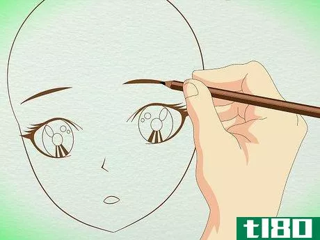 Image titled Draw Manga Faces in Basic Sketching Step 20