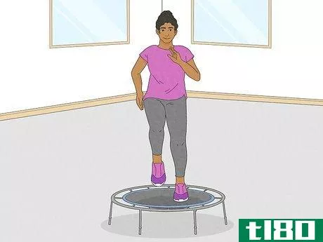 Image titled Exercise on a Trampoline Step 4