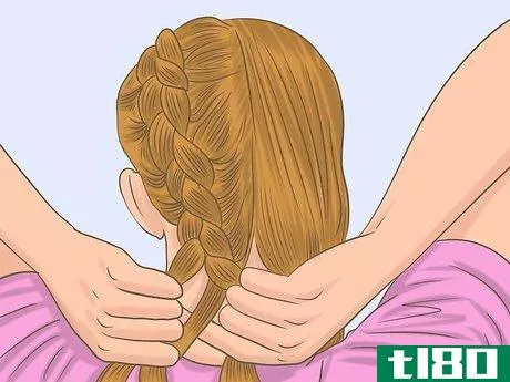 Image titled French Braid Short Hair Step 21