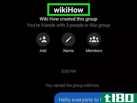 Image titled Delete a Group on Facebook Messenger Step 4