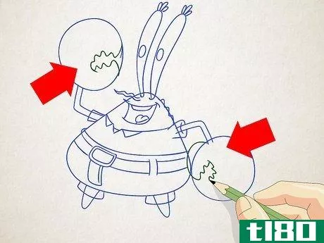 Image titled Draw Mr. Krabs from SpongeBob SquarePants Step 13