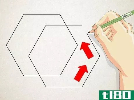 Image titled Draw a Hexagonal Prism Step 12
