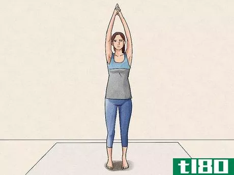 Image titled Do the Crescent Moon Pose in Yoga Step 4