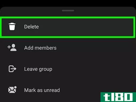 Image titled Delete a Group on Facebook Messenger Step 11