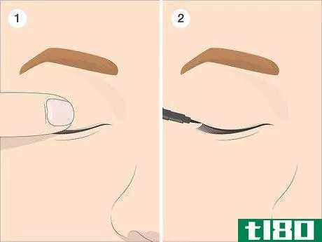 Image titled Do Eyeliner on Hooded Eyelids Step 1