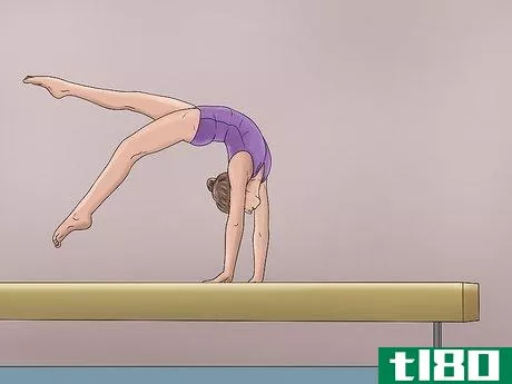 Image titled Do to Back Walkovers on the Beam Step 22