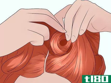 Image titled Do Pin Up Hairstyles for Short Hair Step 20