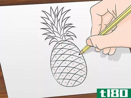 Image titled Draw a Pineapple Step 7