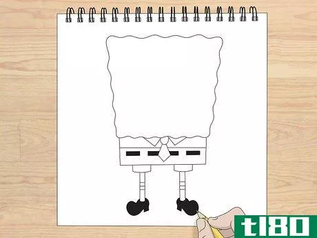Image titled Draw SpongeBob SquarePants Step 7