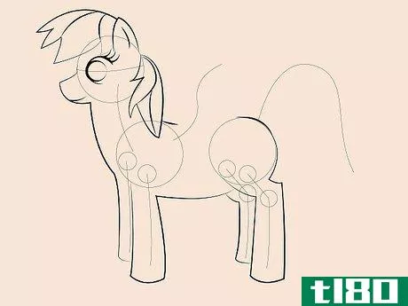 Image titled Draw My Little Ponies Step 6