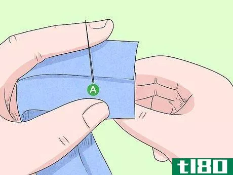 如何用手做锯齿形的针迹(do a zigzag stitch by hand)