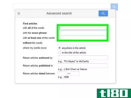 Image titled Do an Advanced Search on Google Scholar Step 4