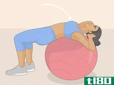 Image titled Do Sit Ups With an Exercise Ball Step 6