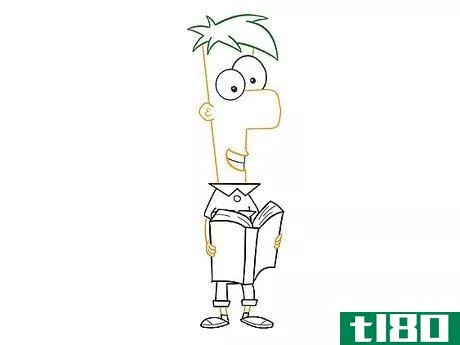 Image titled Draw Ferb Fletcher from Phineas and Ferb Step 25