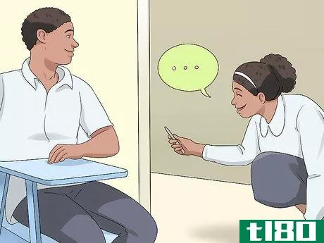 Image titled Find an Excuse to Talk to Your Crush (for Girls) Step 5