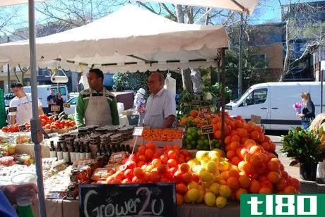 Image titled Citrus stall North Sydney Farmers Market