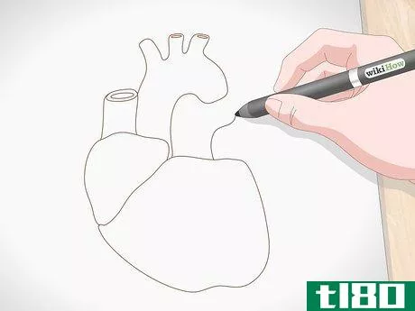 Image titled Draw a Human Heart Step 5