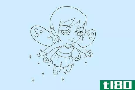 Image titled Draw a Fairy Step 7