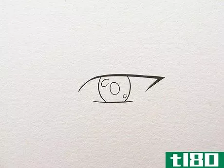 Image titled Draw Simple Anime Eyes Step 12