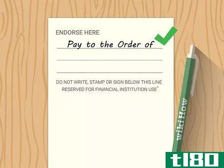 Image titled Endorse a Check Step 11