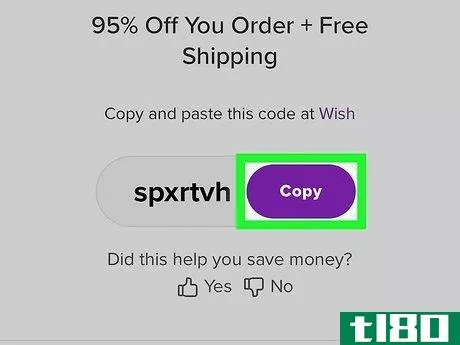Image titled Get Free Shipping on the Wish App Step 5