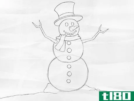 Image titled Draw a Snowman Step 6