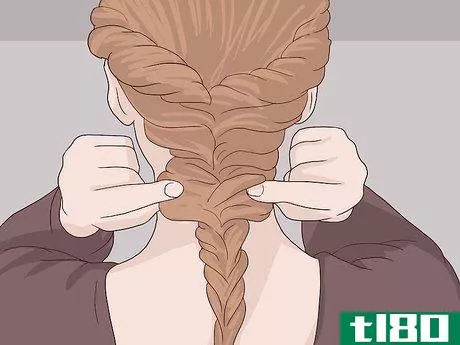 Image titled Do a Topsy Fishtail Braid Step 9