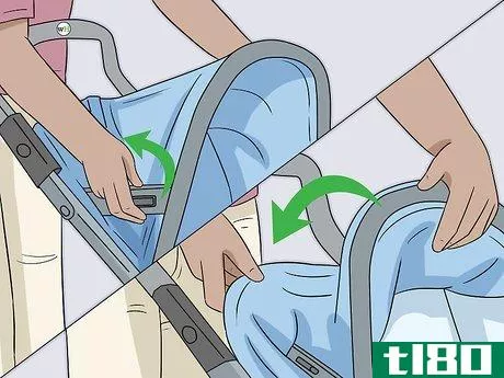 Image titled Fold a Graco Stroller Step 3