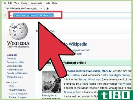 Image titled Download a Wikipedia Page as a PDF Step 1