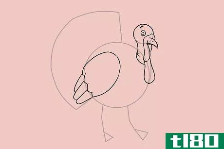 Image titled Draw a Turkey Step 7