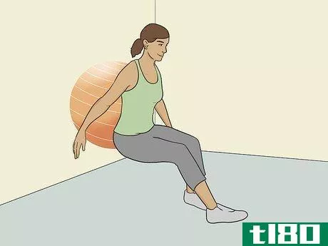 Image titled Do an Exercise Ball Squat Step 10.jpeg