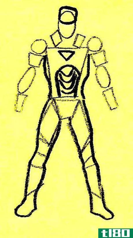 Image titled Draw Iron Man Step 4