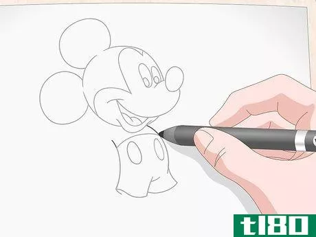 Image titled Draw Mickey Mouse Step 25