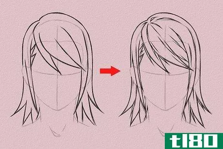 Image titled Draw Anime Hair Step 12