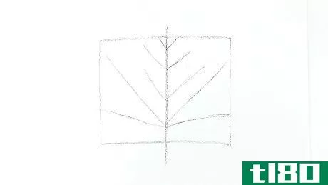 Image titled Draw a Maple Leaf Step 2
