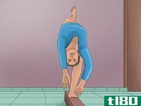Image titled Do to Back Walkovers on the Beam Step 12