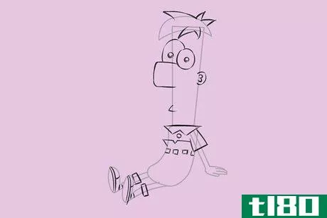 Image titled Draw Ferb Fletcher from Phineas and Ferb Step 14