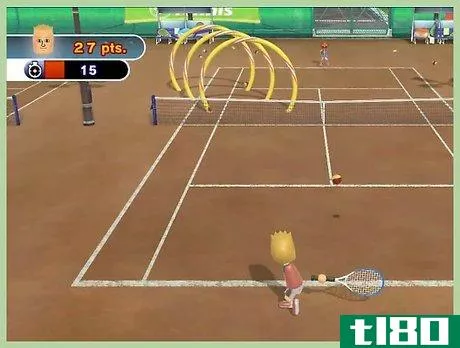 Image titled Do a Fast Ball in Tennis in Wii Sports Step 6