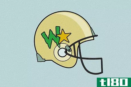 Image titled Draw a Football Helmet Step 8