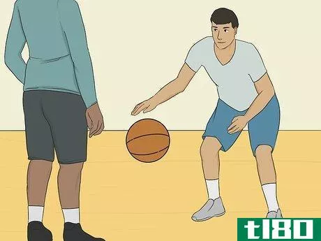 Image titled Dribble a Basketball Between the Legs Step 2.jpeg