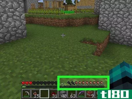 Image titled Eat in Minecraft Step 2