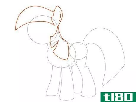 Image titled Draw My Little Ponies Step 4