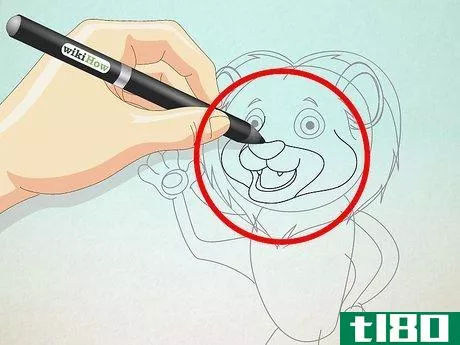Image titled Draw a Cartoon Lion Step 10